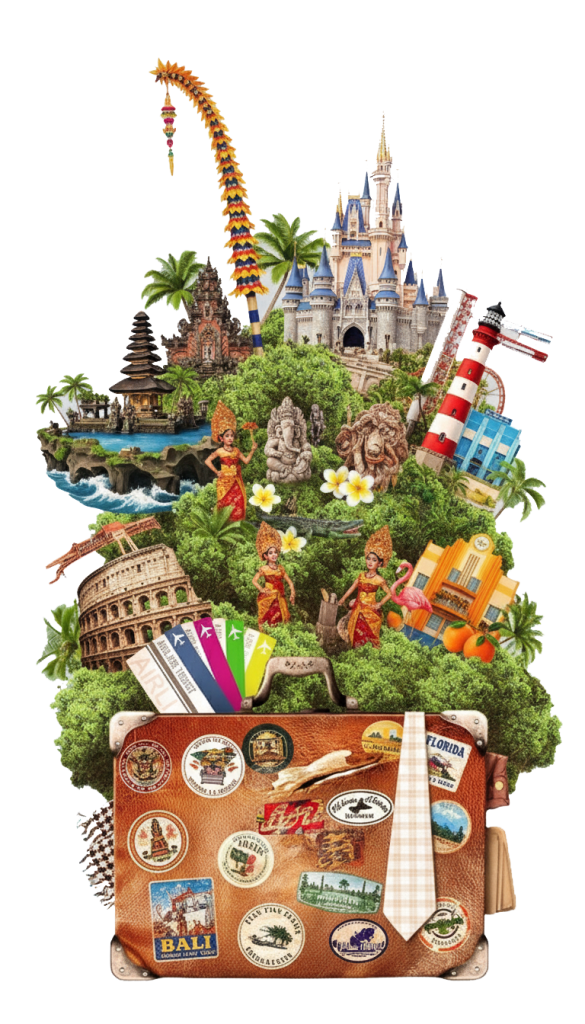 wisata bali dan florida transparatn